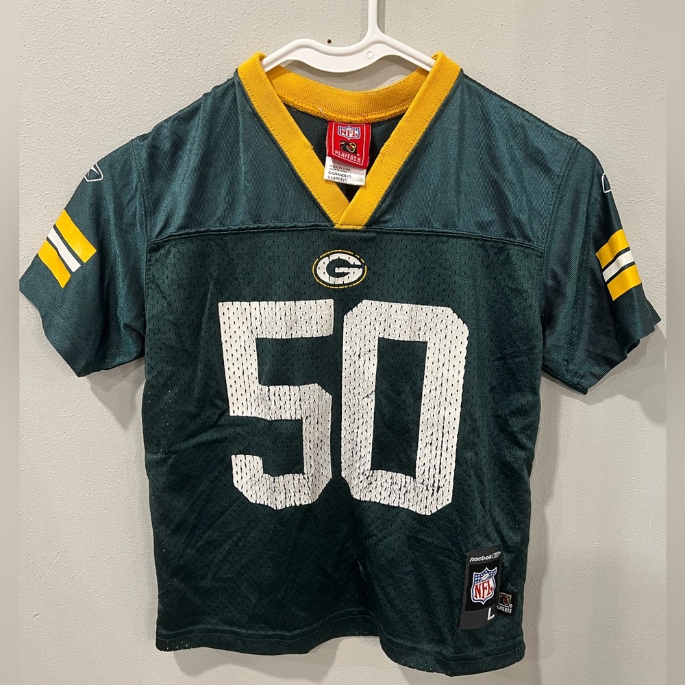 Youth Hawk Green Bay Packers Reebok jersey